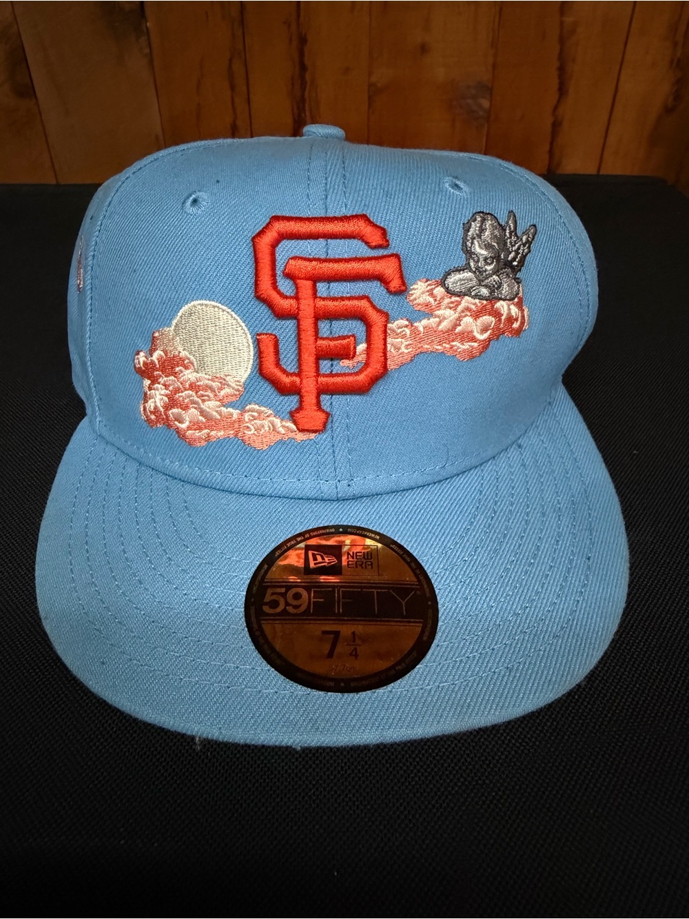 Rare New Era 59FIFTY San Francisco Giants Son of Man Fitted Hat 7 1/4